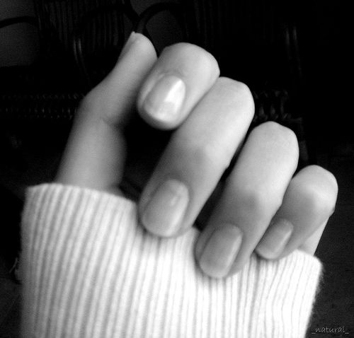 beautiful hand nails manicure