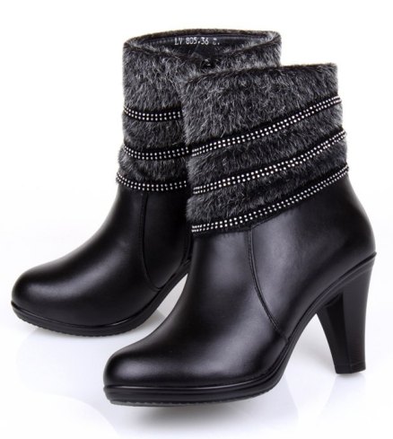 Free-shipping-designer-high-heel-shoes-leather-winter-boots-women-outdoor-keep-warm-Waterproof-ladies-boots