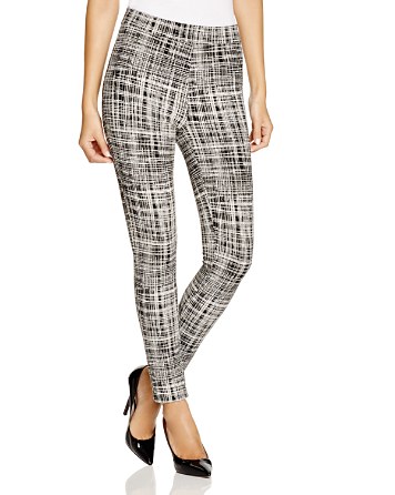printed pants criss cross