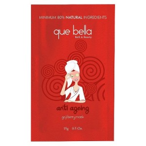 que bella anti aging goji berry mask