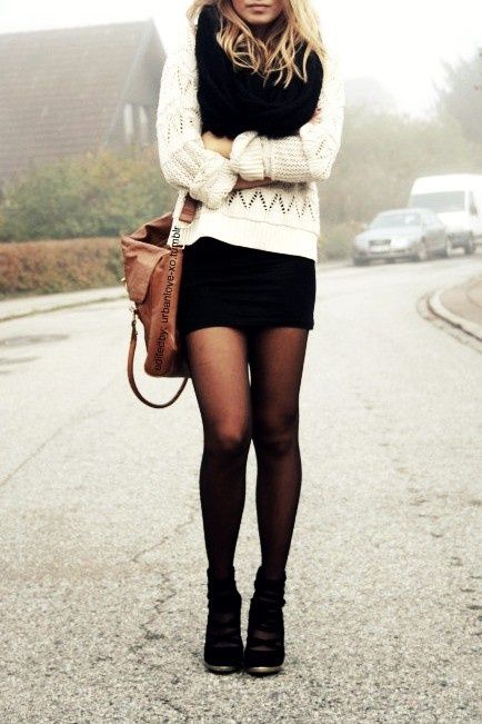 sweater over a dress 2