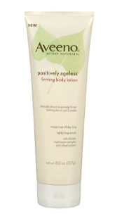 Aveeno Positively ageless firming body lotion.png