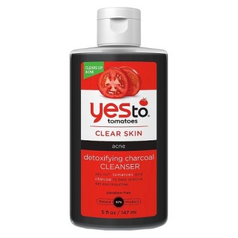 yes to tomatoes charcoal cleanser