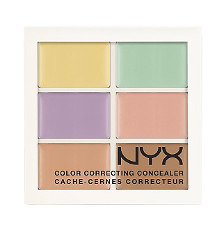 NYX Cosmetics color correcting concealer palette.png