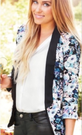printed jacket blazer