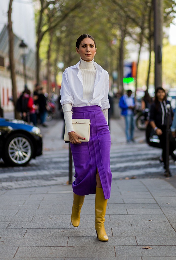 turtleneck with shirt